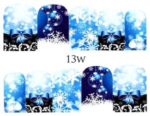 Водные наклейки для ногтей - № 13Вт, inna