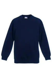 Толстовка с рукавами реглан Fruit of the Loom, темно-синий