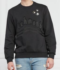 Свитер Regular fit John Richmond, черный