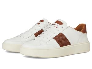 Туфли Allen Edmonds Oliver Woven Slip-on Shoes, цвет White/Woven Luggage Leather