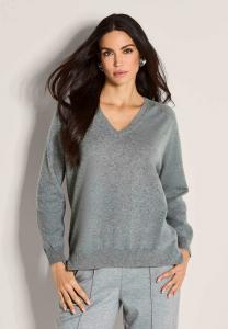 Джемпер MADELEINE Jumper, Stone Grey Melange/Stone