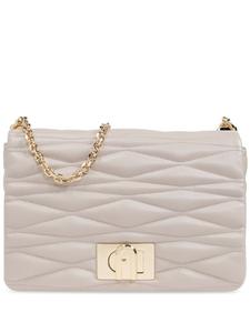 Стеганая сумка через плечо Furla, нейтральный цвет