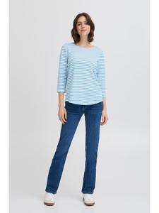 Fransa Футболка FRJOSIE TEE 2, стандартный крой, цвет лазурно-голубой