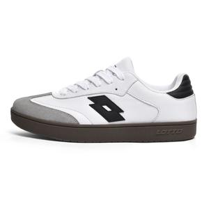 LOTTO Нескользящие легкие низкие скейтерские кроссовки мужские белые, цвет White