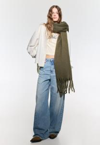 Шарф PULL&BEAR Scarf, Olive