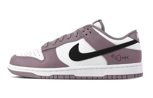 Nike Кроссовки для скейтбординга dunk purple taro fish print, устойчивые к истиранию, низкие, unisex, фиолетовые