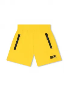 Плавки-шорты с логотипом Dkny Kids, желтый