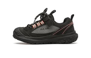 Противоскользящая детская обувь для повседневной носки. Для детей от 3 до 7 лет. HLA, серый/черный