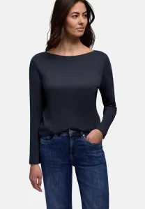 Футболка с длинными рукавами unifarbe Street One, Blau