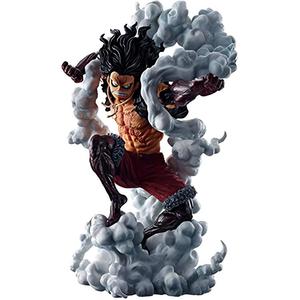 BANDAI Фигурка Ichiban Kuji One Piece Luffy Gear 4 Snakeman Battle Memories красная и белая