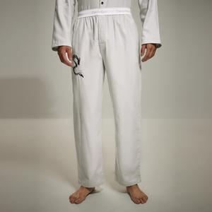 Штаны пижамные мужские Calvin Klein с эластичной резинкой на талии, жемчужно-серый