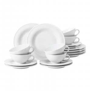 Seltmann Weiden Чайный сервиз Beat Color Glaze, белый, набор из 18 предметов