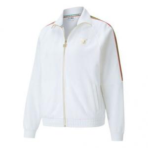 Куртка world resonance series zipper knit jacket white Puma, белый