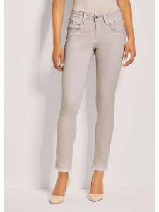 MADELEINE Узкие джинсы цвета капучино