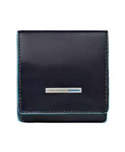 Кошелек квадратной формы Piquadro, синий