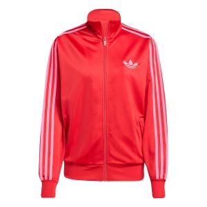 Толстовка с капюшоном на молнии ADIDAS ORIGINALS Adicolor Classic Firebird, красный