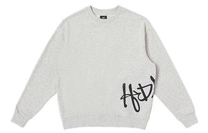 Lee Свитшот мужской светло-серый меланж