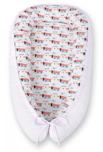 Кокон для малыша, двухсторонний манеж, пеленка Premium BOBONO - таксы