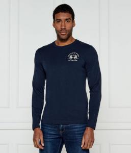 Лонгслив La Martina Regular Fit, синий