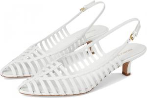 Туфли Veronica Beard Britte, Coconut White Leather