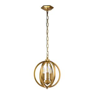 Подвесной светильник Elstead Lighting, 28,6x50,8 см, цвет латуни