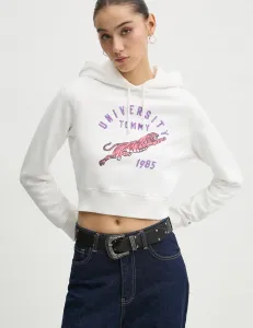Хлопковая толстовка Tommy Jeans, белый