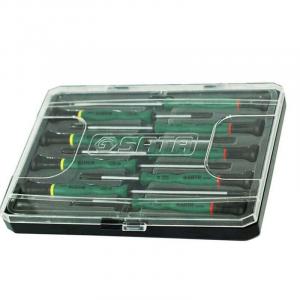 Набор микроотверток SATA, 9 предметов, шлицевая и крестообразная 09316 Корпоративная настройка