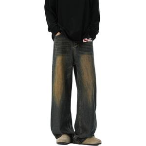 Джинсы Unisex Moderate Straight Fit WARRIOR, rusty copper (diy badge)