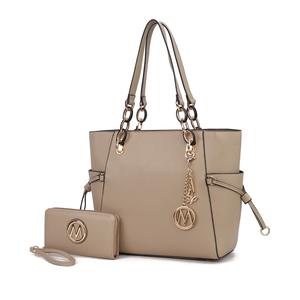 Сумка-шоппер Yale с кошельком Mia K MKF Collection By Mia K., Taupe