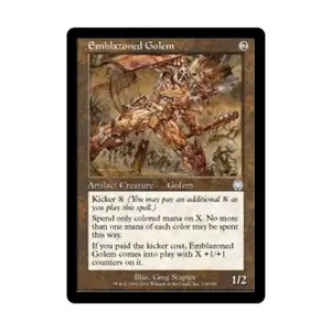 CCG Украшенный гербом голем (U), MTG - Apocalypse