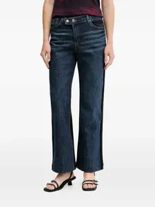 Брюки с логотипом Desigual, синий