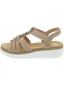 Rieker Розовые сандалии