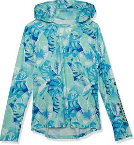 Толстовка Super Tidal для девочек Columbia, Gulf Stream Philo Palms