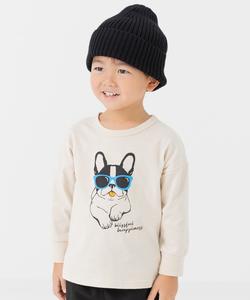 Футболка с длинными рукавами, 100% хлопок, с принтом.