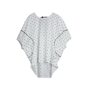 ELLE Футболка Women's White Crew Neck Moderate