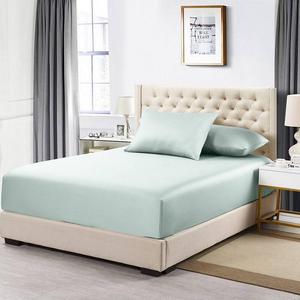 Роскошный комплект простыни и наволочек 608 - сделано в Египте Egyptian Linens, цвет Sea