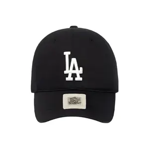 MLB Хлопковая бейсболка унисекс черная, Black