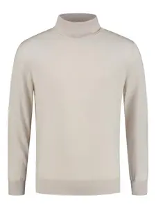 Свитер с высоким воротом Doriani Cashmere, нейтральный