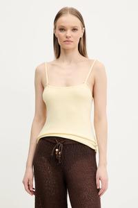 Топ Tommy Jeans, желтый