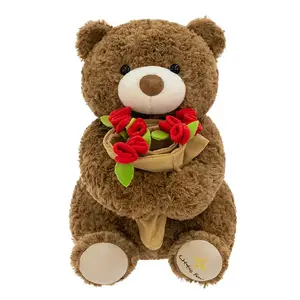 DAKUTU Плюшевая кукла Rose Bear высотой 30 см