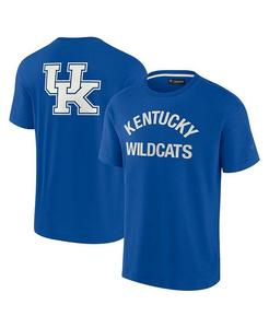 Супермягкая футболка с короткими рукавами Royal Kentucky Wildcats для мужчин и женщин Fanatics Signature, синий