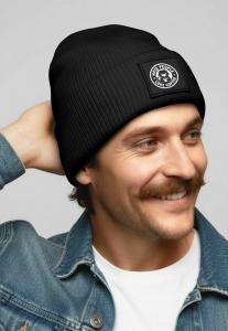 Шапка MoonWorks PATCH HATE PEOPLE LOVE COFFEE SPRUCH KAFFEFANS, Schwarz/Black