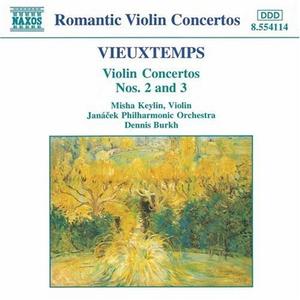 CD диск Vieuxtemps / Keylin: Violin Concertos 2 & 3