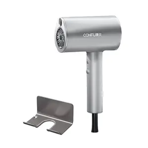 Фен 1800W с отрицательными ионами, термостатом и быстрой сушкой Bio Technology K12gray ZJ CONFU