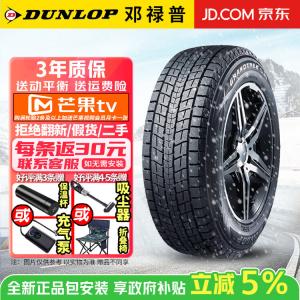 Dunlop Зимние шины 265/60R18 110R SJ8 антискользящие снежные, продается комплектом из 4 штук