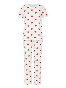 Пижама fashionshowcase HEARTSTRIPE, белый