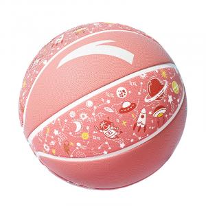 ANTA Резиновый баскетбольный мяч pink размер 5 для тренировок и соревнований