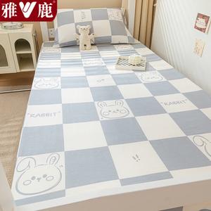 Yalu Комплект постельного белья из 3 предметов (простыня на резинке 120х200 см, 2 наволочки), 100% хлопок, цвет Banini Tu