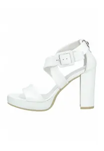 Сандалии на высоком каблуке Nerogiardini, Bianco