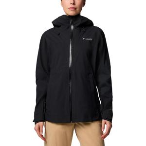 Columbia Женская ветровка городская для путешествий и поездок водонепроницаемая ветрозащитная дышащая черная, Black-010